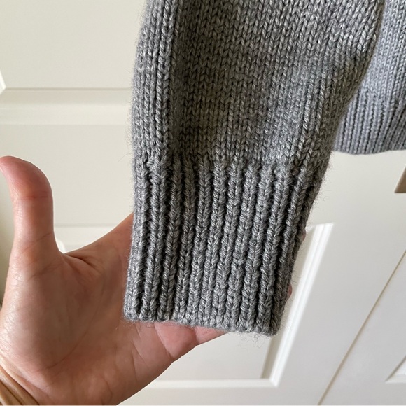 Philosophy Di Lorenzo Serafini Happy Without You Wool Blend Gray Jumper Sweater - Picture 6 of 12